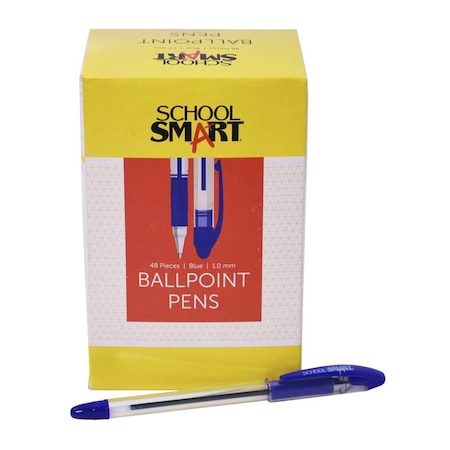 PEN GRIP MEDIUM BALLPOINT BLUE  PACK OF 48 PK